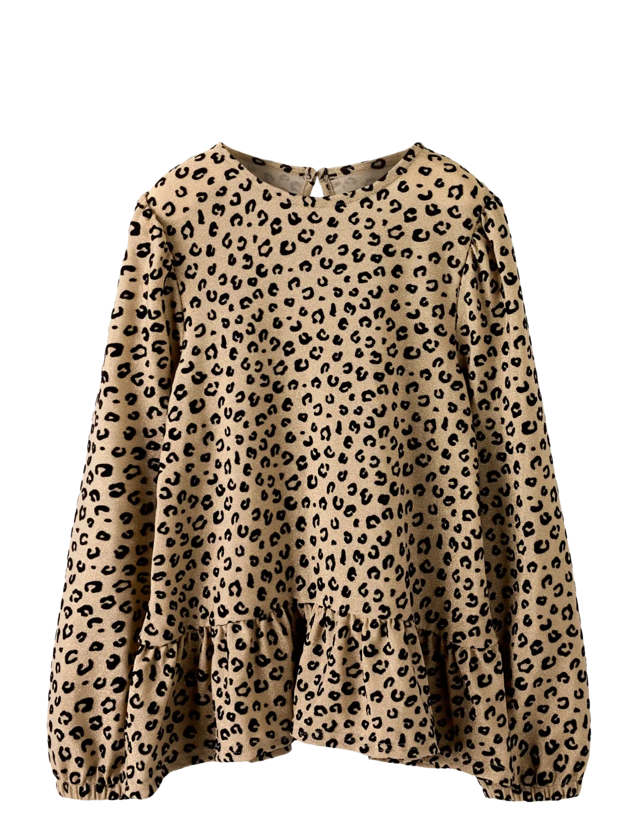 name it NKFREBEKKA LS TOP - Bluser & Tunikaer - SILVER MINK / beige