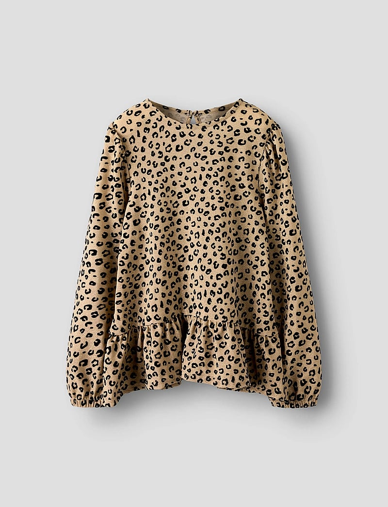 name it - NKFREBEKKA LS TOP - blusen & tuniken - silver mink - 0