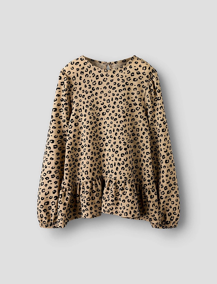 name it - NKFREBEKKA LS TOP - blusen & tuniken - silver mink - 0
