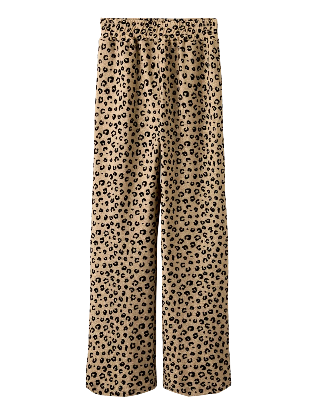 name it NKFREBEKKA WIDE PANT - Lapsed 98–134 - SILVER MINK / beige