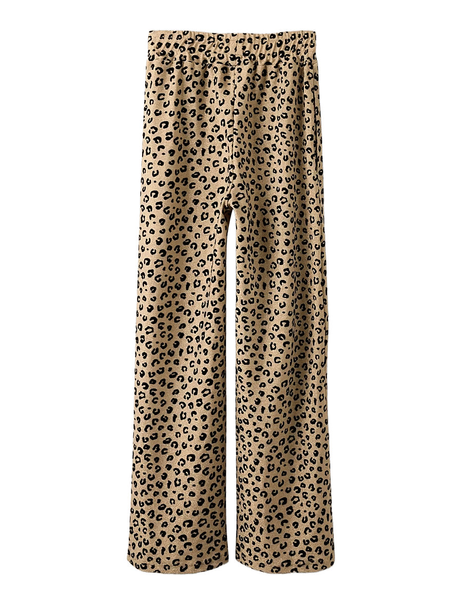 name it - NKFREBEKKA WIDE PANT - einkaufen nach alter von - silver mink - 2