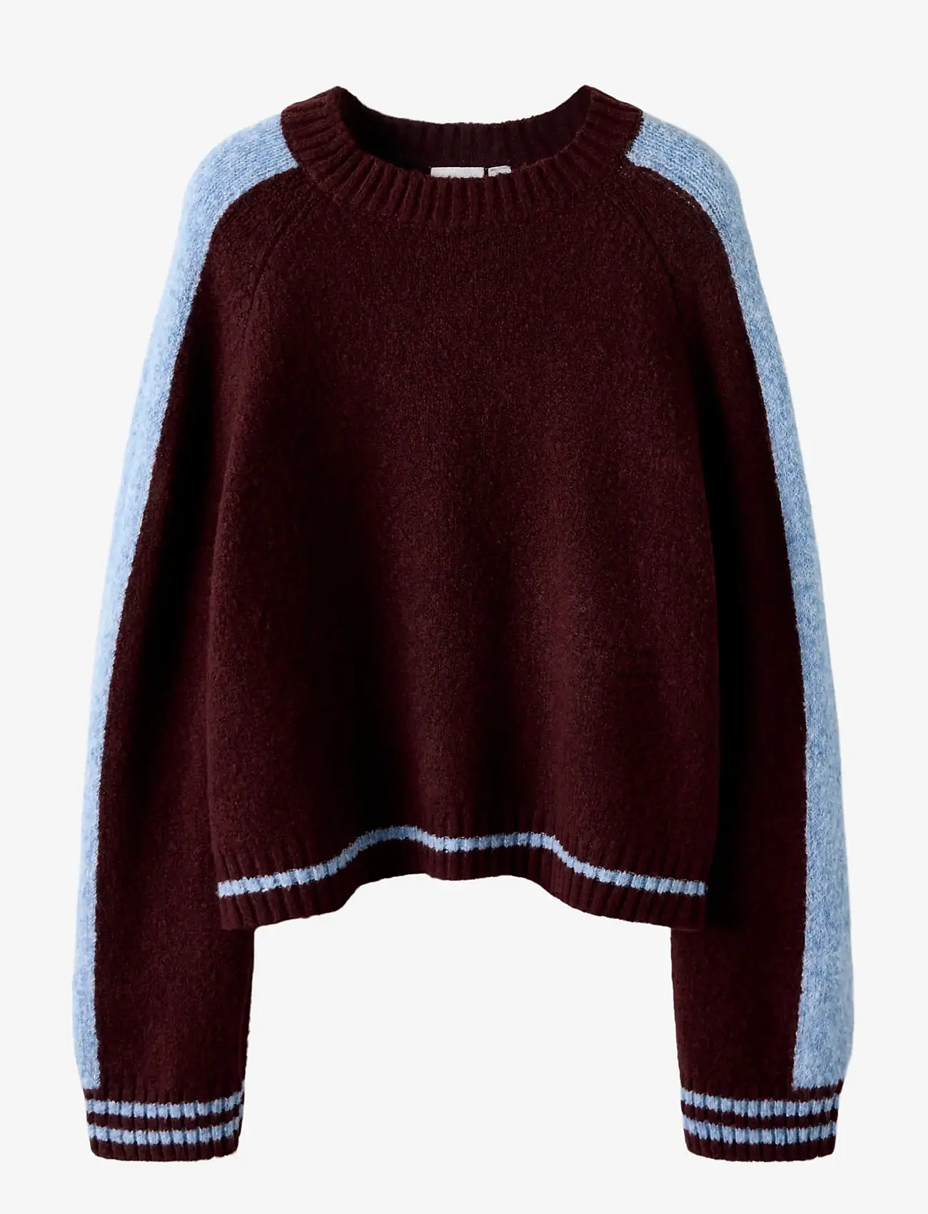 name it - NKFRANIA LS KNIT - stickade tröjor - burgundy - 0