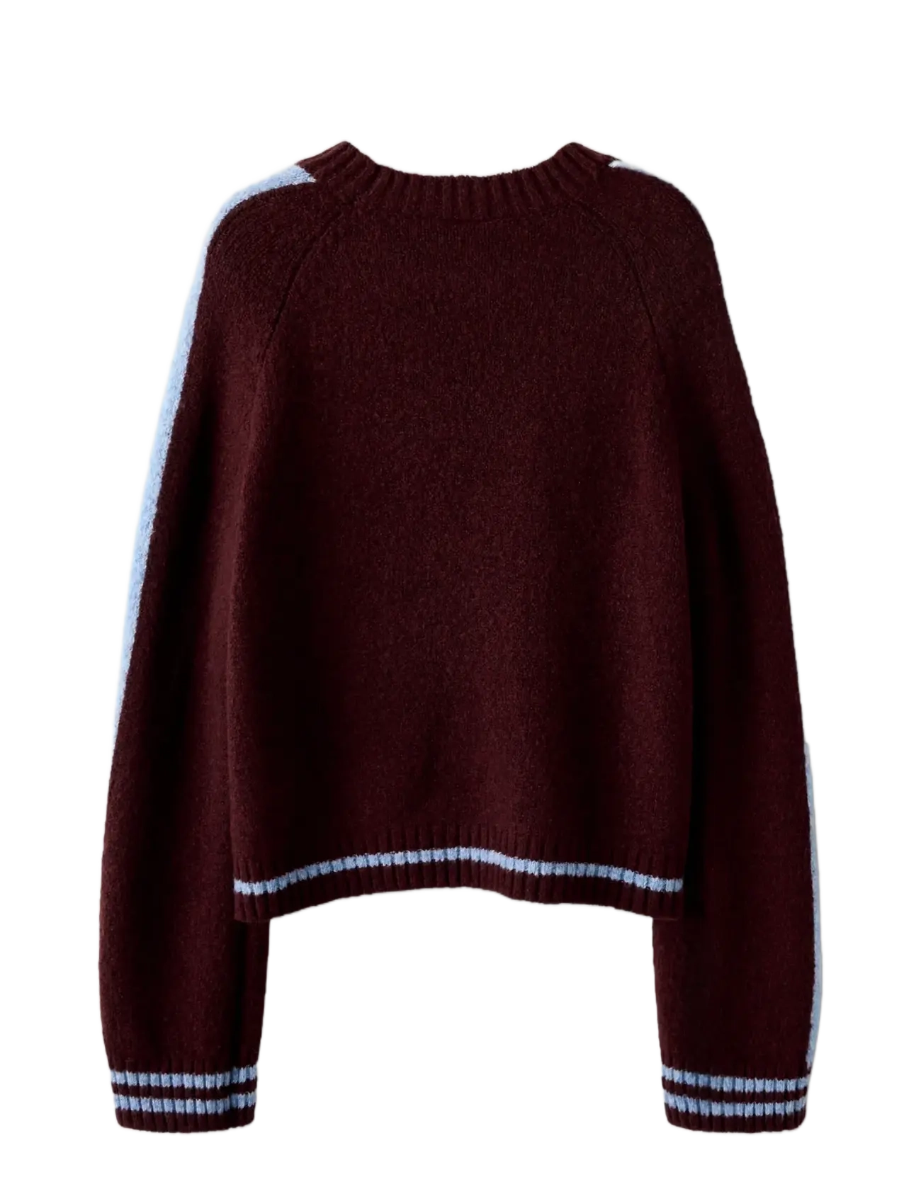 name it - NKFRANIA LS KNIT - džemperi - burgundy - 1
