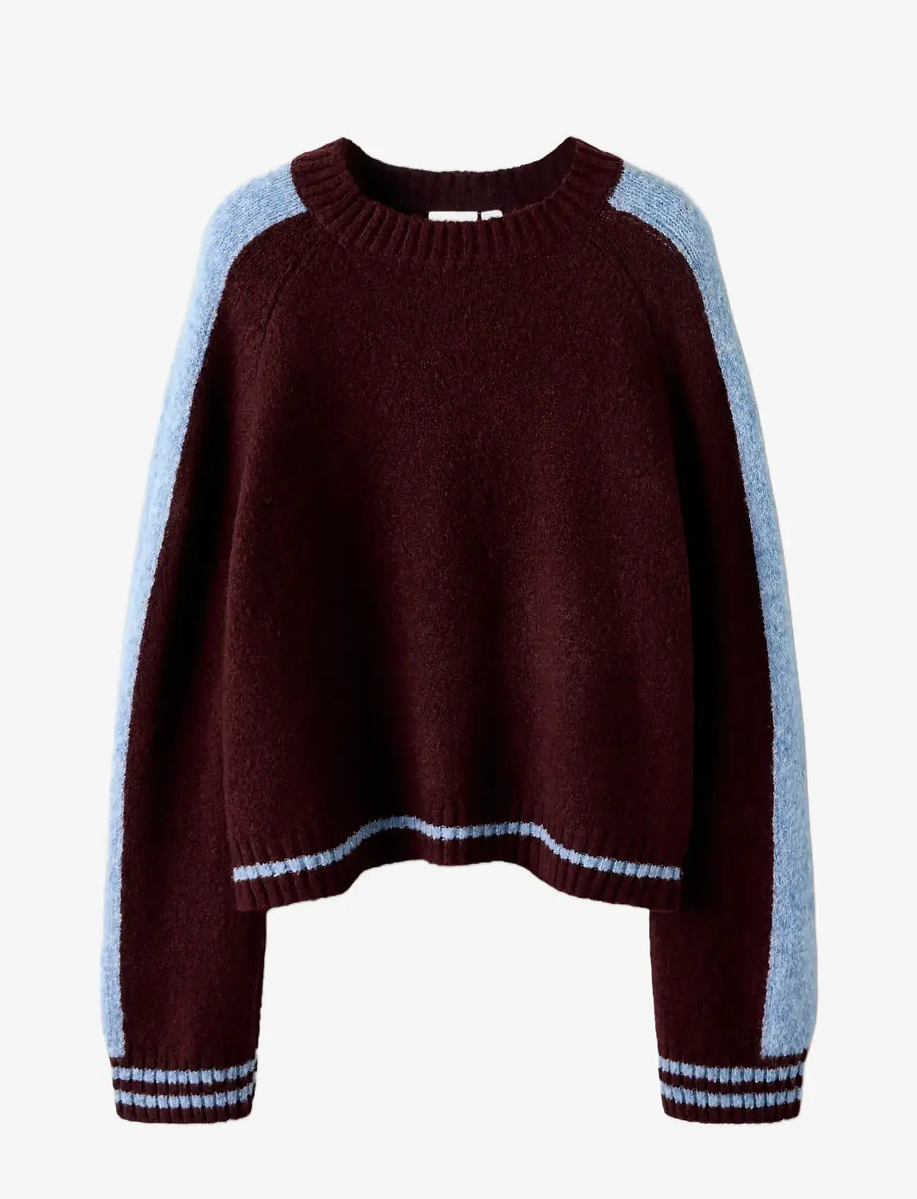 name it - NKFRANIA LS KNIT - stickade tröjor - burgundy - 2