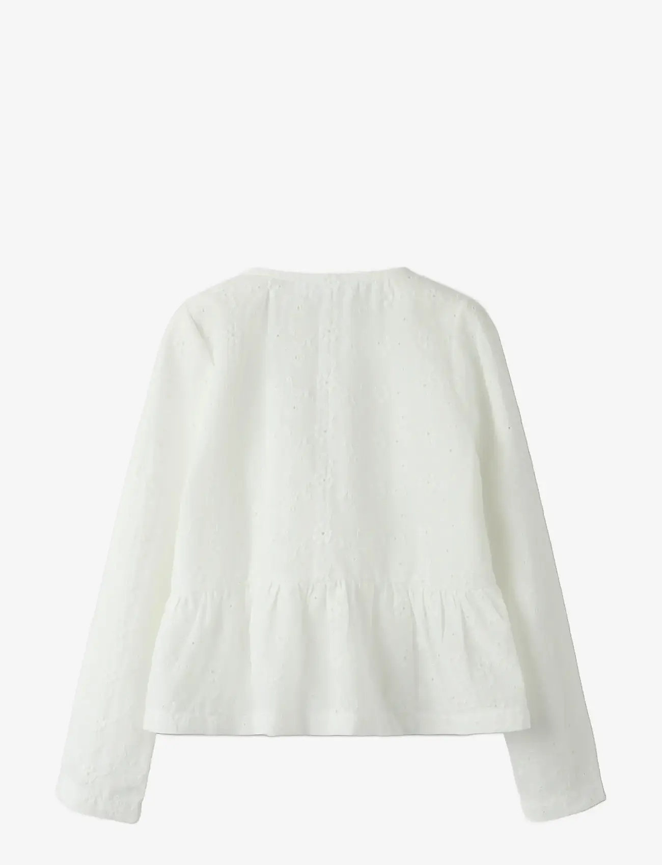 name it - NKFKARLINA LS SHIRT - långärmade skjortor - bright white - 1