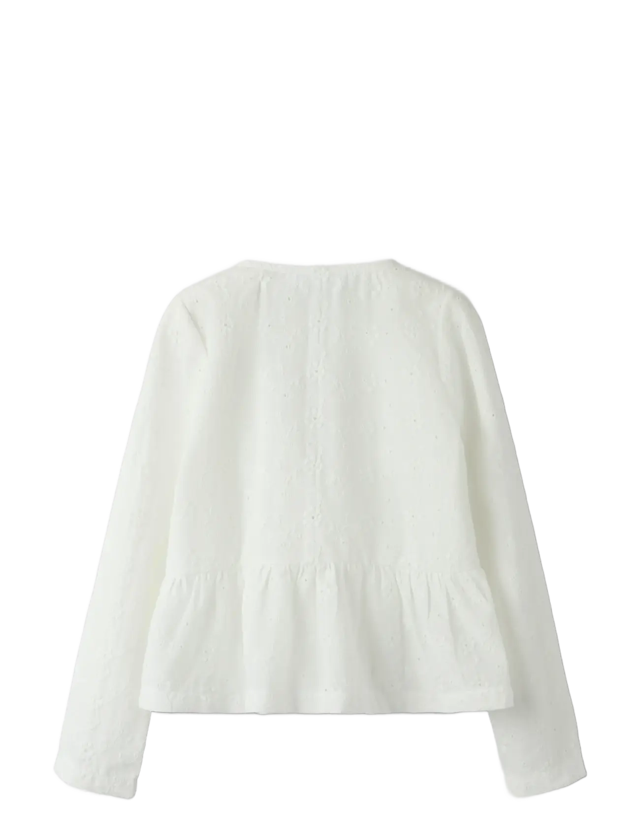 name it - NKFKARLINA LS SHIRT - skyrtur - bright white - 2