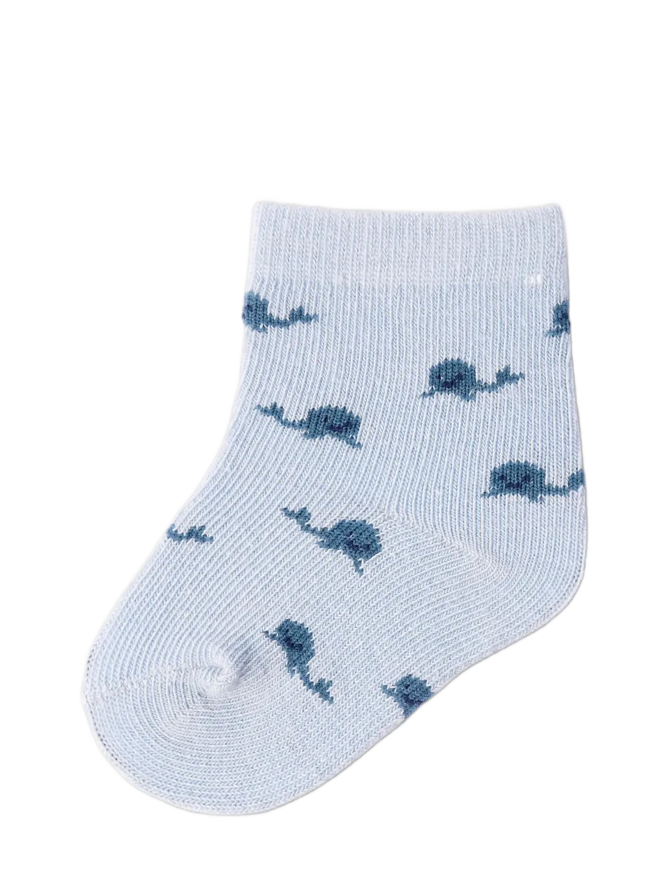 name it - NBMFUSEA SOCK - sommarfynd - blue fog - 1