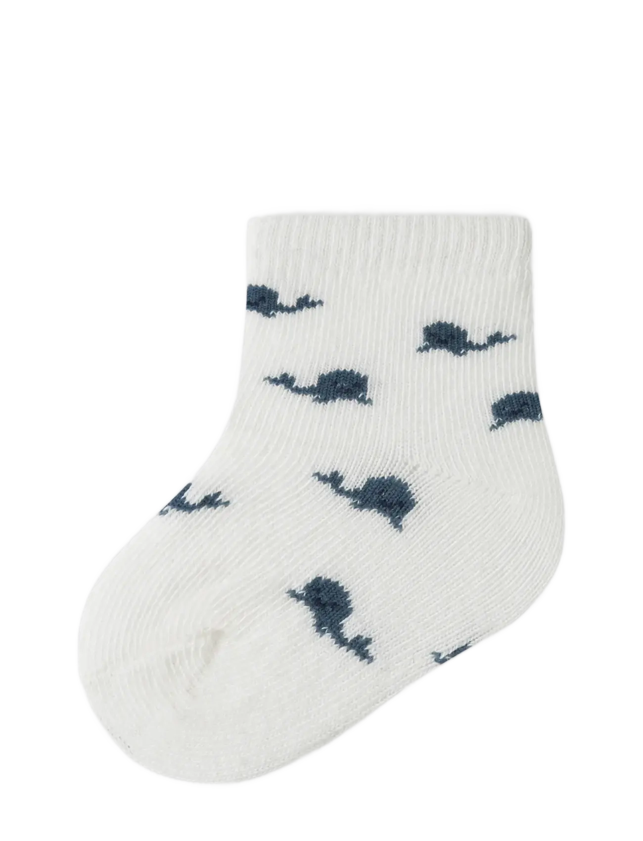 name it - NBMFUSEA SOCK - sommarfynd - cloud dancer - 1