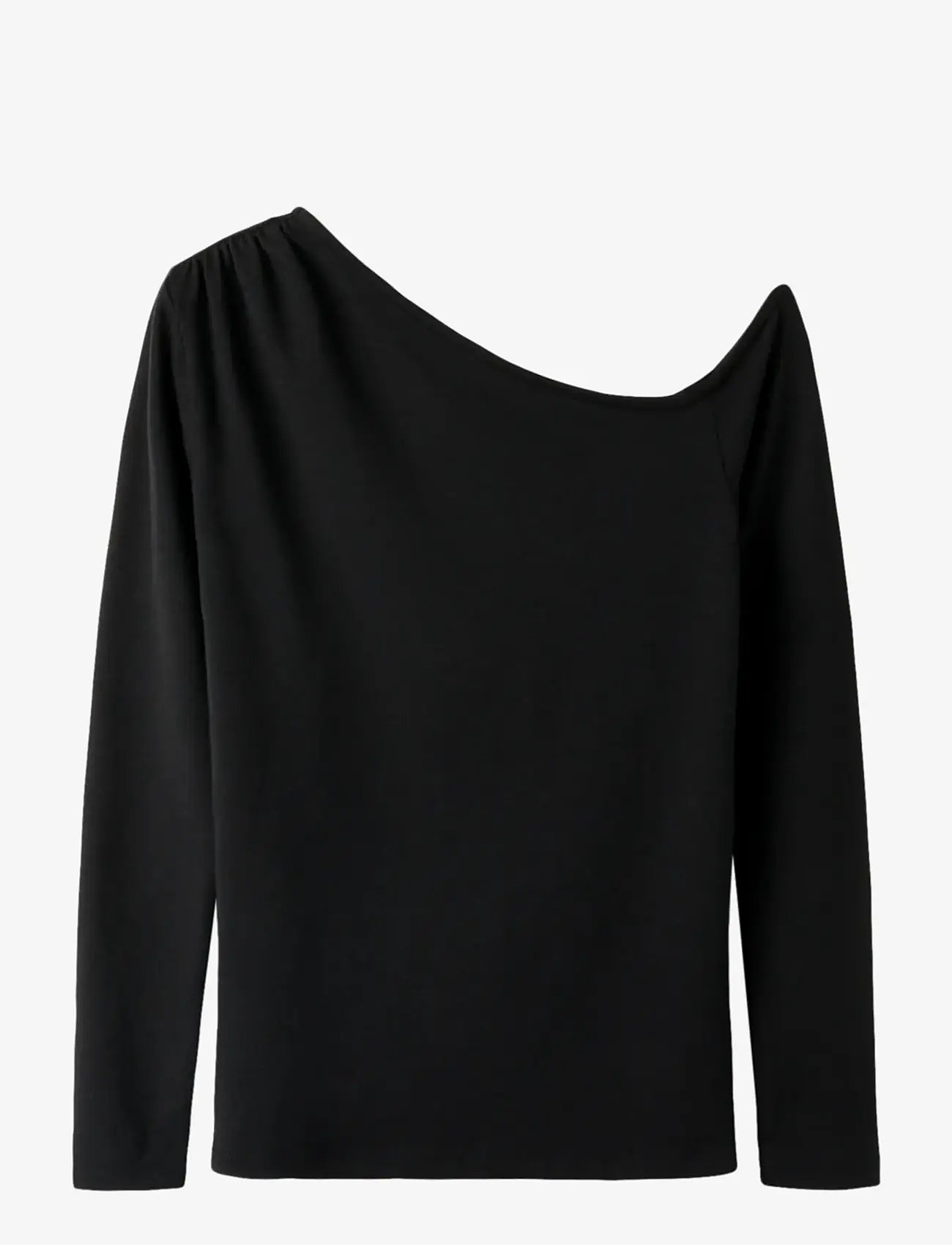 name it - NKFRILANA LS XSL TOP - langærmede t-shirts - black - 1