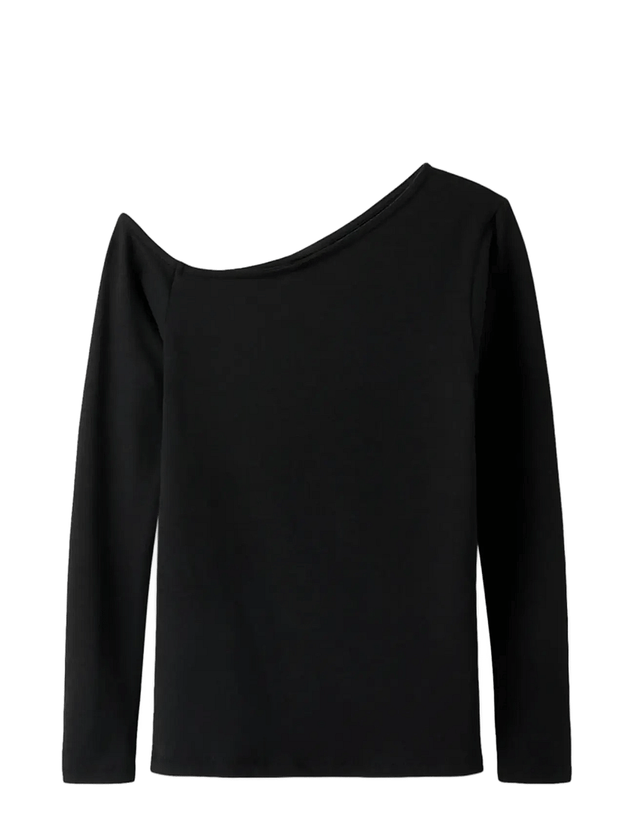 name it - NKFRILANA LS XSL TOP - t-shirts à manches longues - black - 2