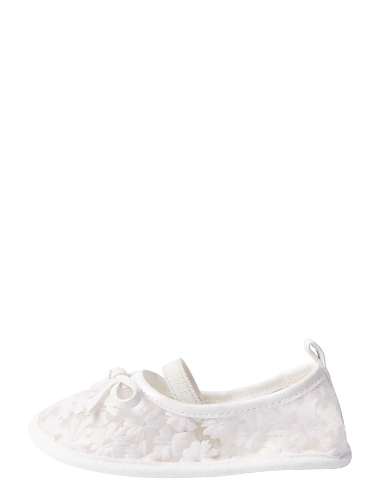 name it NBFDEMILLE SHOE - Ballerinas & Slip ons - CLOUD DANCER / white