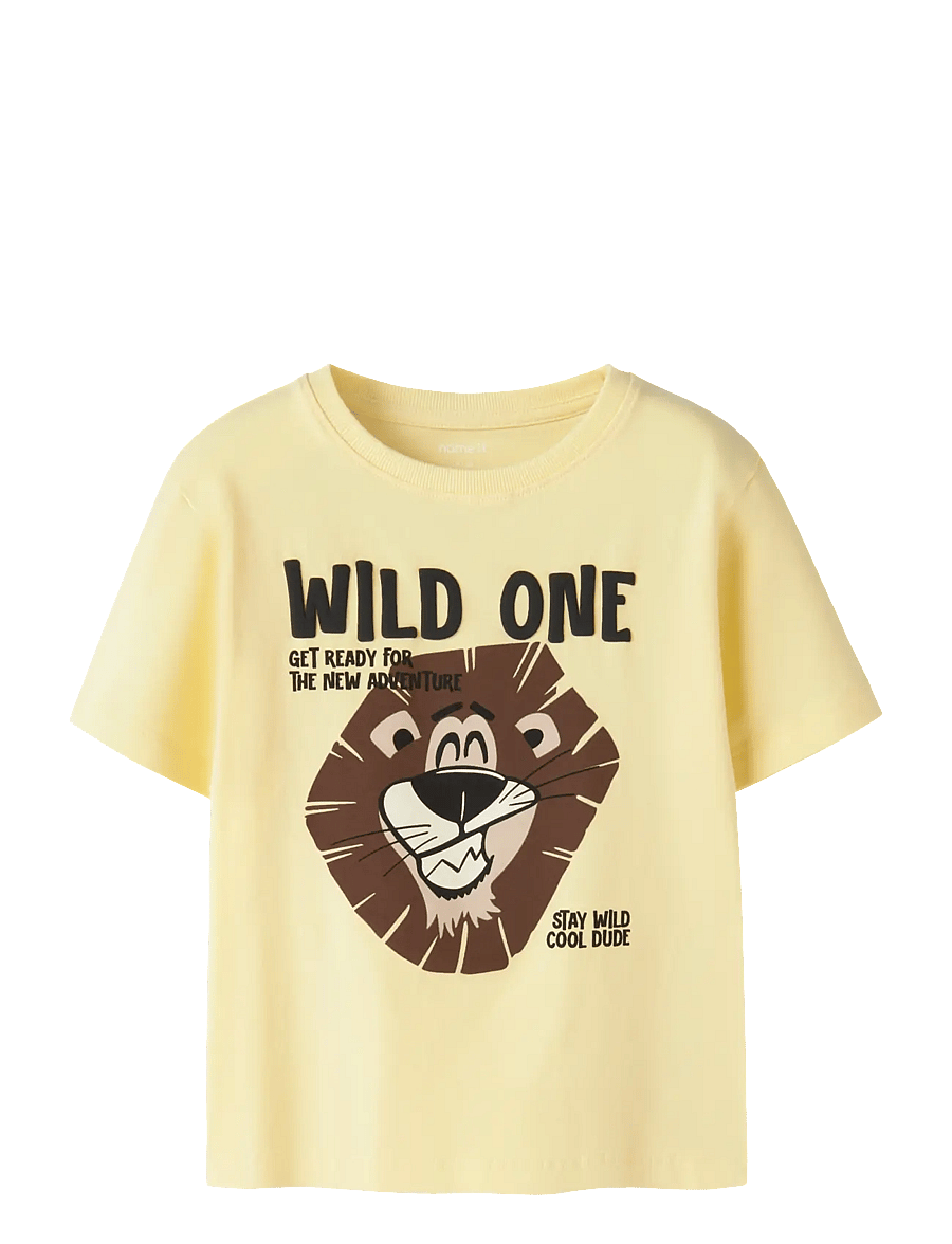 name it - NMMHARLY SS NREG TOP BOX - kortærmede t-shirts - double cream - 0