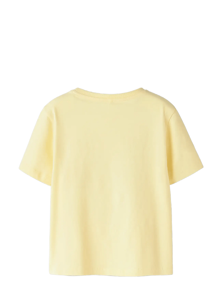 name it - NMMHARLY SS NREG TOP BOX - kortærmede t-shirts - double cream - 1