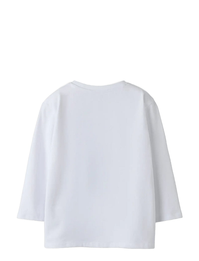 name it - NMMNOMAL ZOOTROPOLIS NREG LS TOP BOX WDI - langærmede t-shirts - bright white - 1