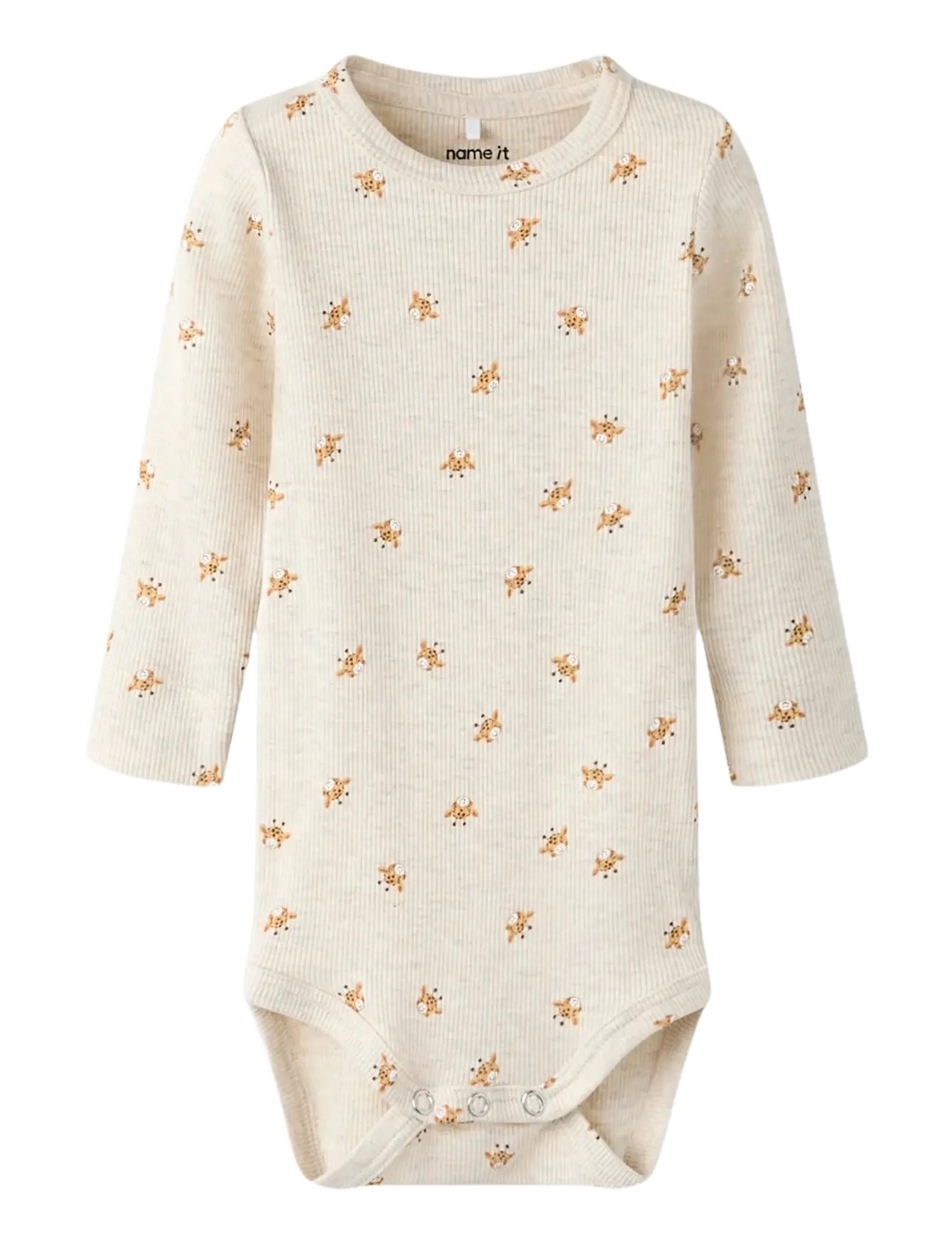 name it - NBNOVI LS XSL BODY - peyote melange - 1
