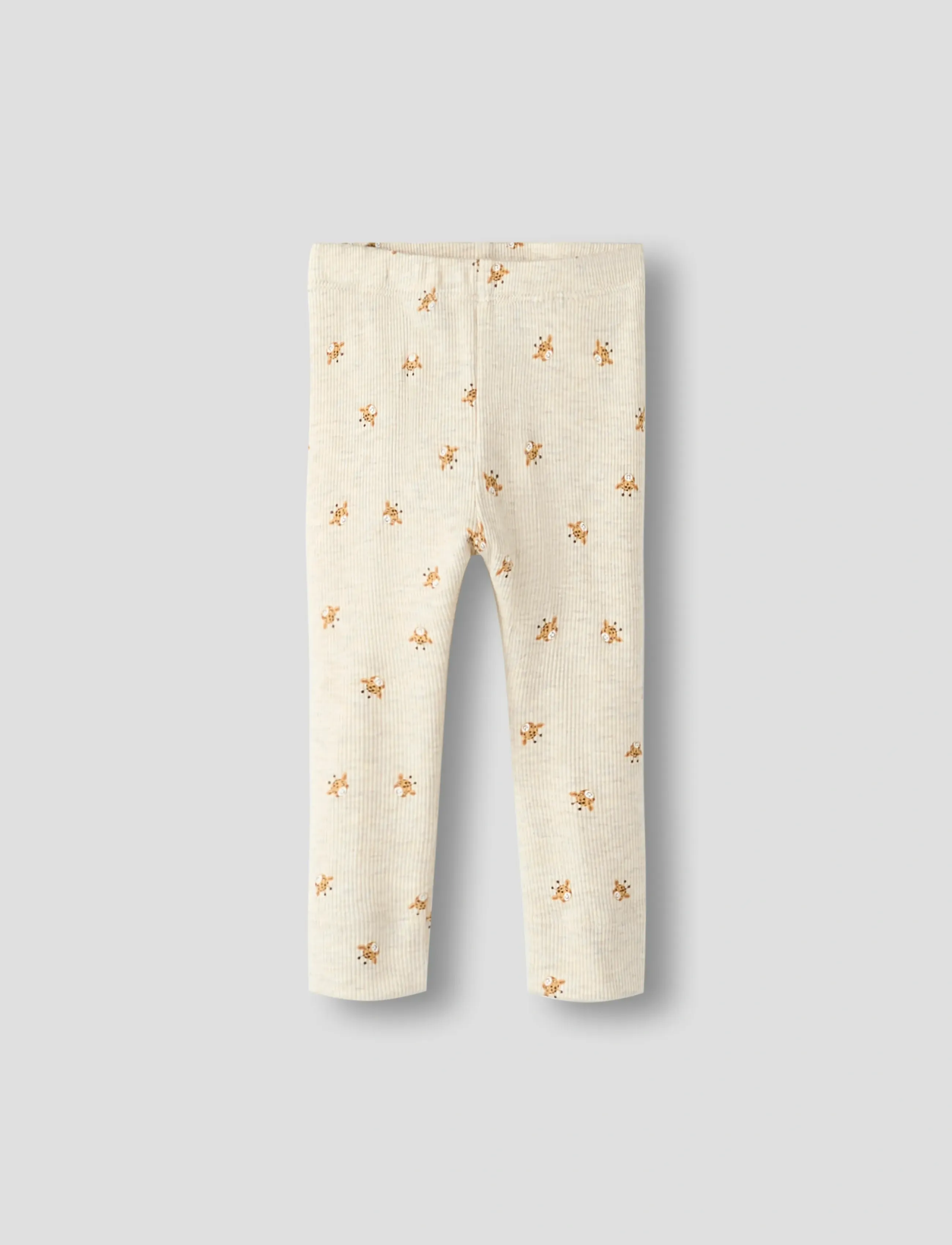 name it NBNOVI XSL LEGGING - Underdele - PEYOTE MELANGE / cream