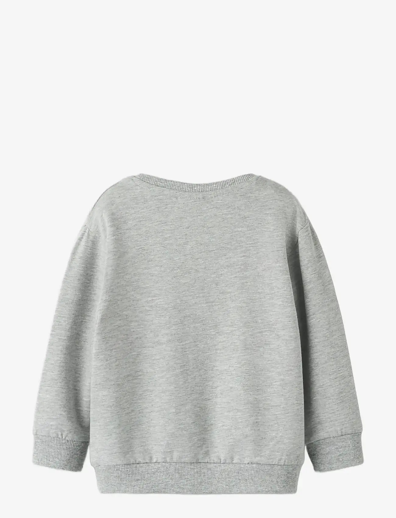 name it - NMMNOEL ZOOTROPOLIS NREG SWEAT BRU WDI - sweatshirts - grey melange - 1