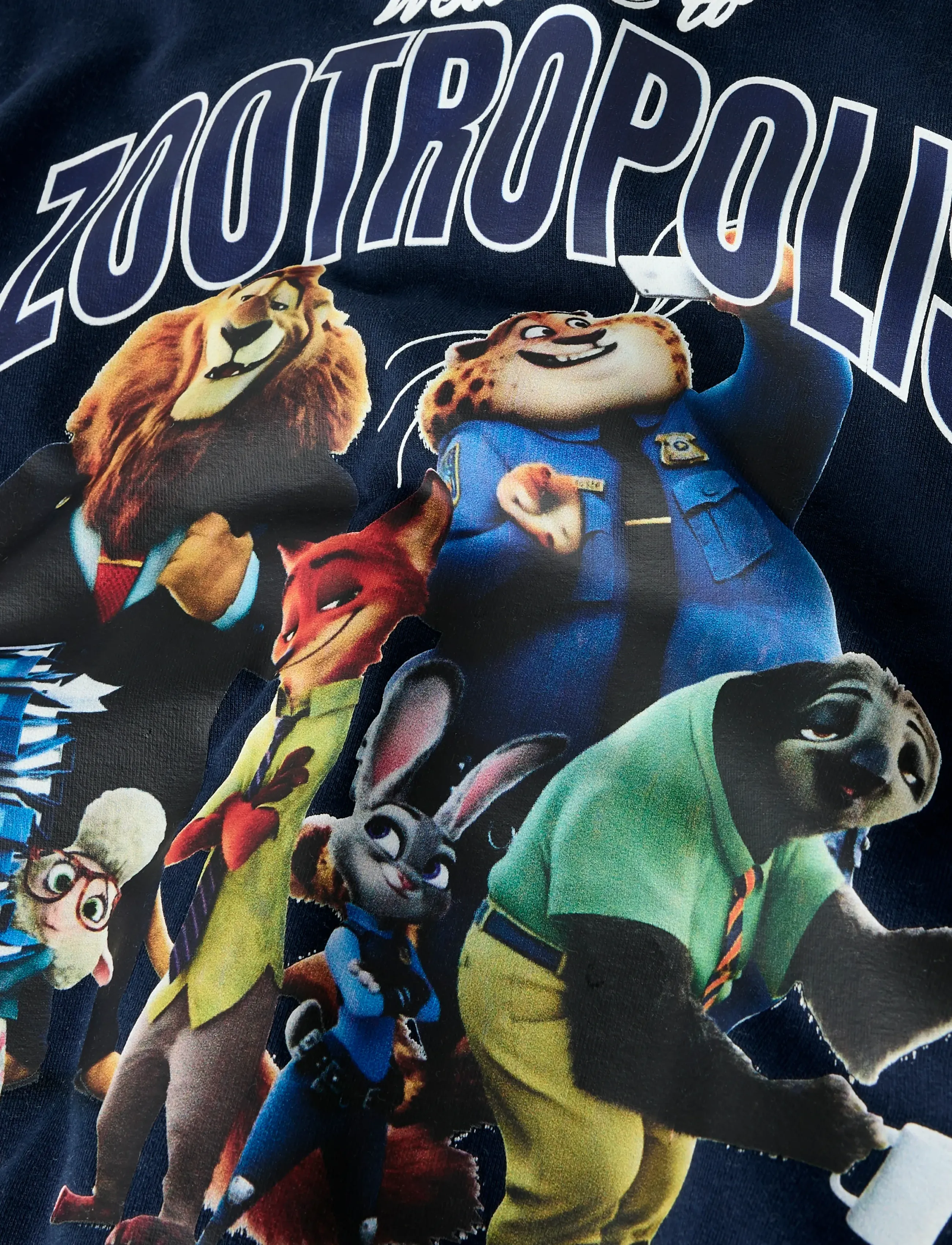 name it - NMMNOEL ZOOTROPOLIS NREG SWEAT BRU WDI - sweatshirts - navy blazer - 2