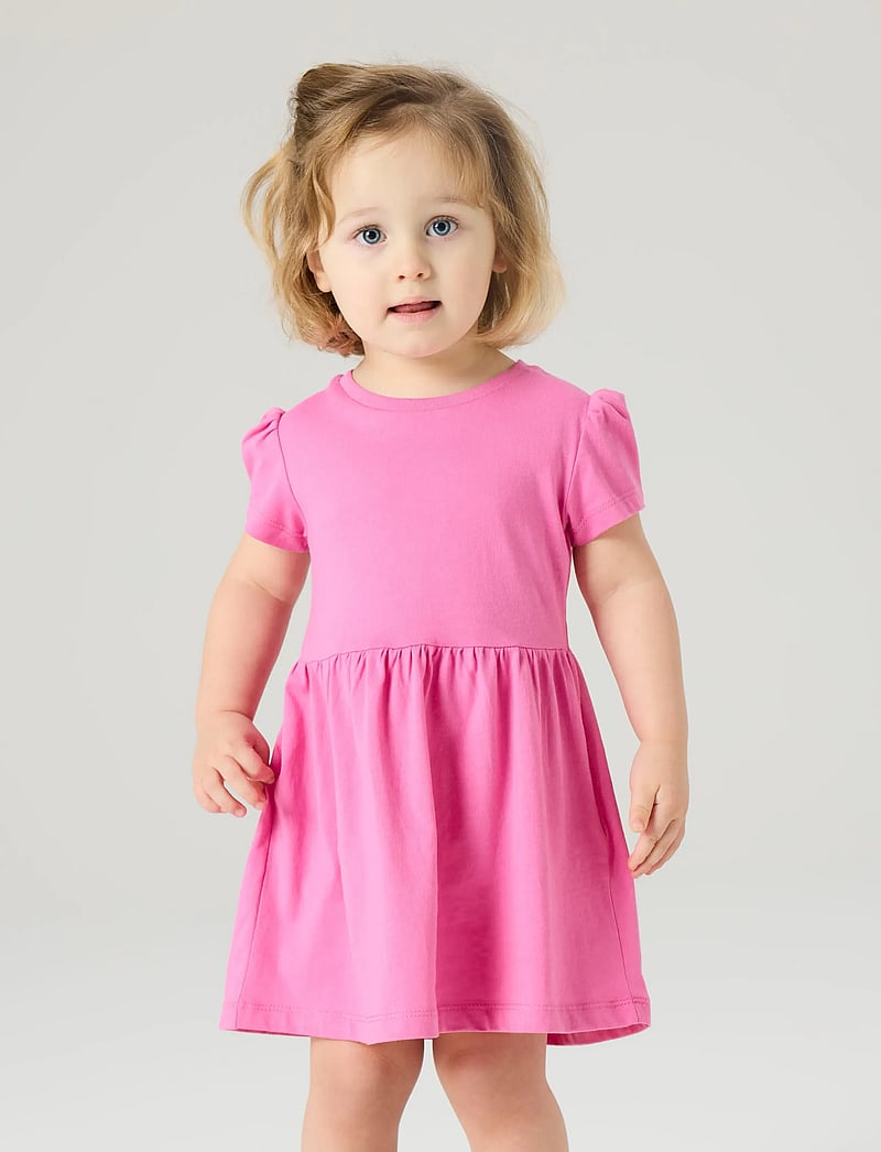 name it - NMFVIVIA SS 2P DRESS NOOS - short-sleeved baby dresses - strawberry moon - 5
