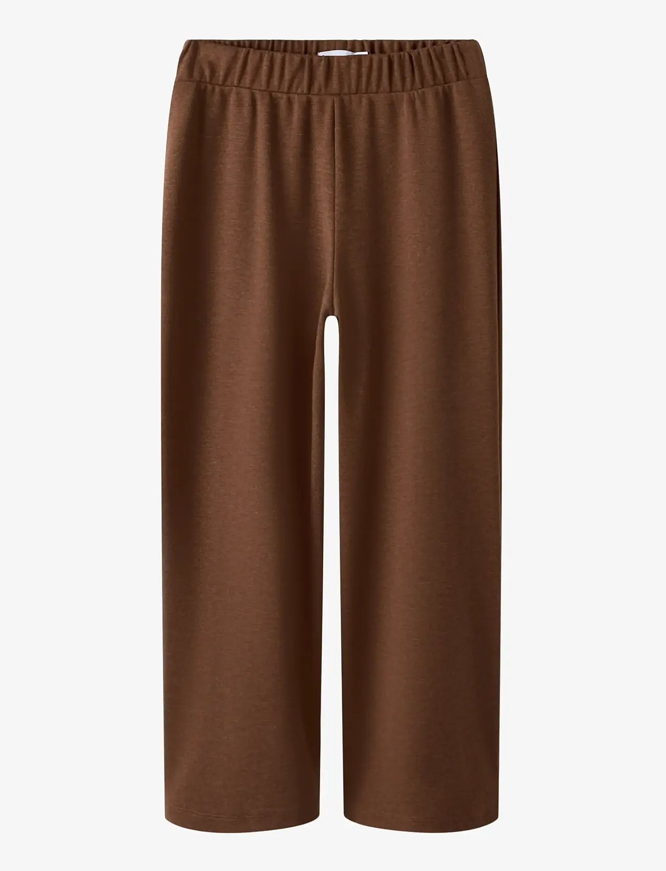 name it - NKFLINISSI WIDE PANT - bukser - cappuccino - 0
