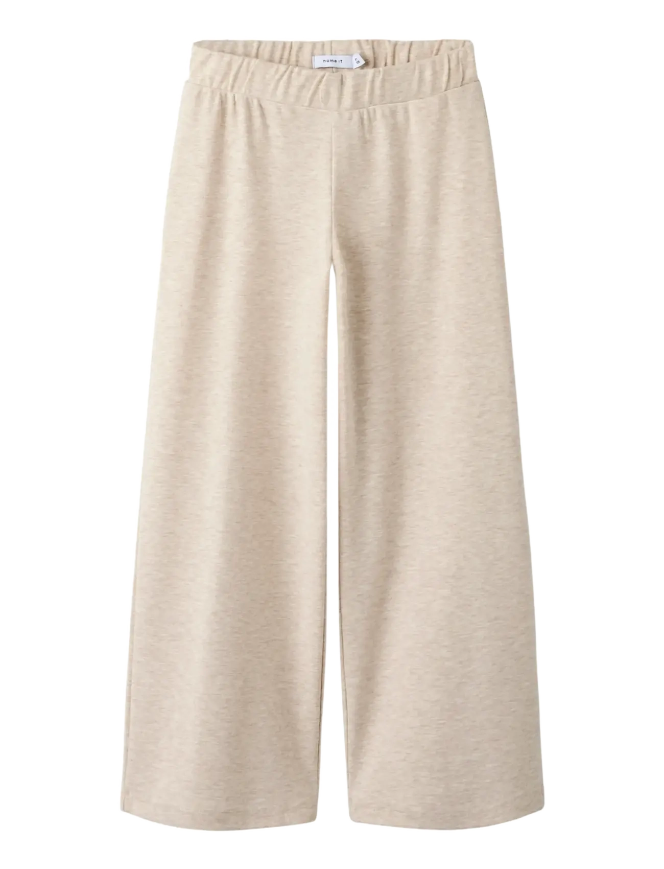 name it Nkflinissi Wide Pant, Børn, Vide Ben Bukser, Beige, Str: 122