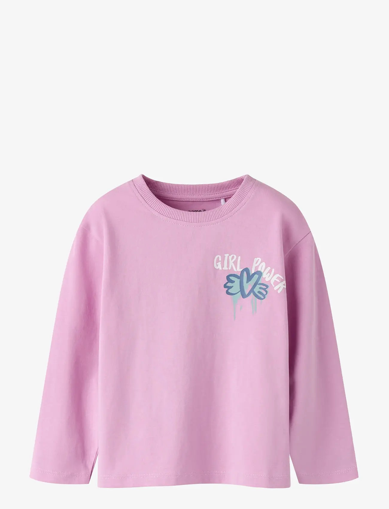 name it - NMFRILANAS LS NREG TOP - langärmelig - pastel lavender - 0