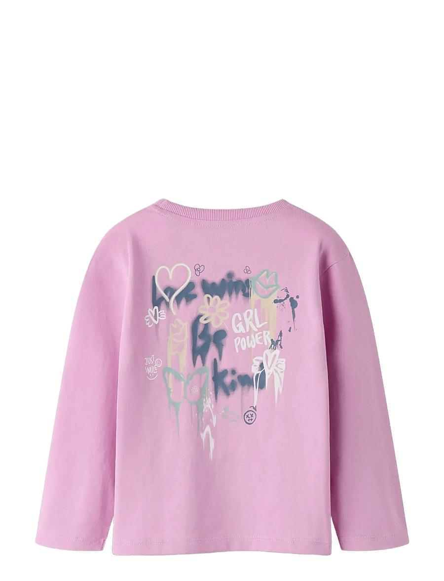 name it - NMFRILANAS LS NREG TOP - t-shirts à manches longues - pastel lavender - 1