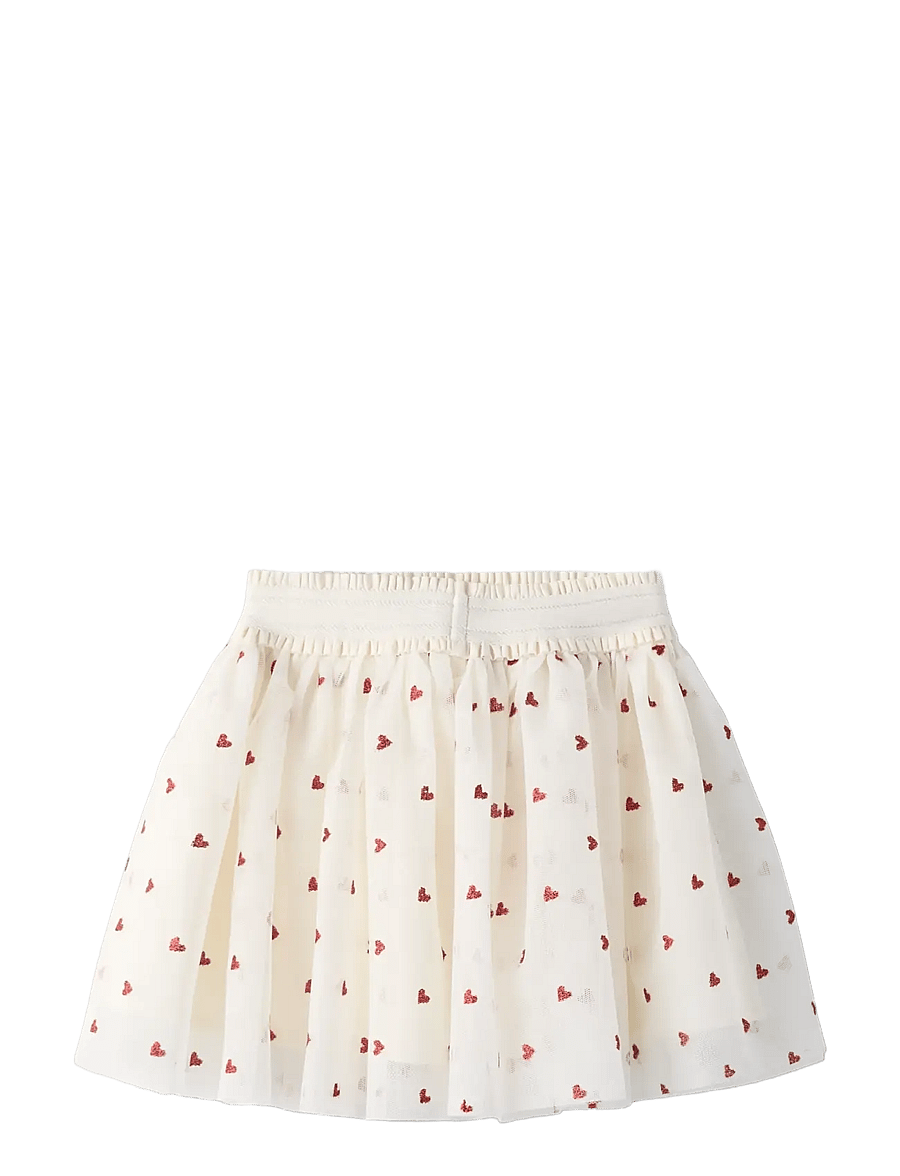 name it - NMFBEROSS TULLE SKIRT - miniseelikud - cloud dancer - 2