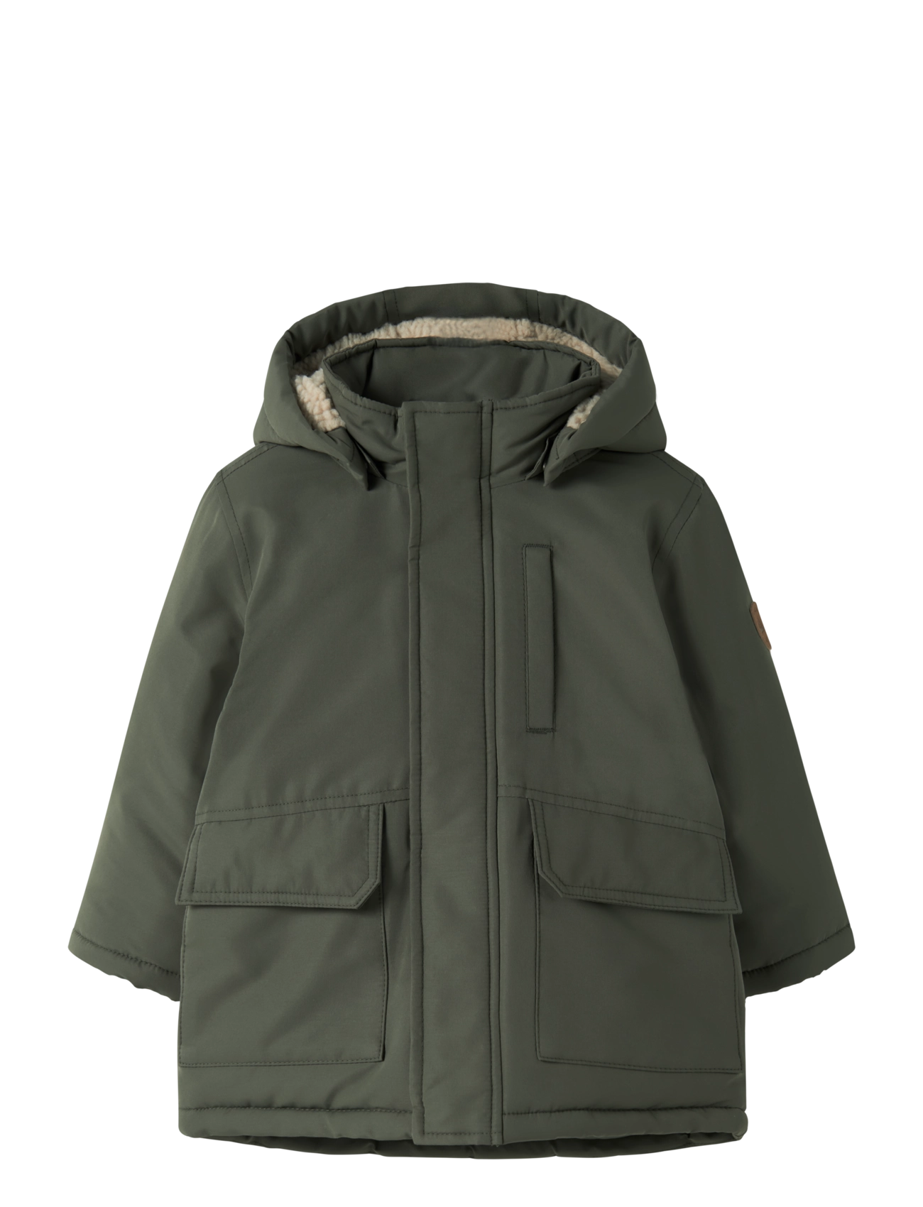 name it NMMMARLOW PARKA JACKET TB - Baby 44-92 - DEEP DEPTHS / khaki/green