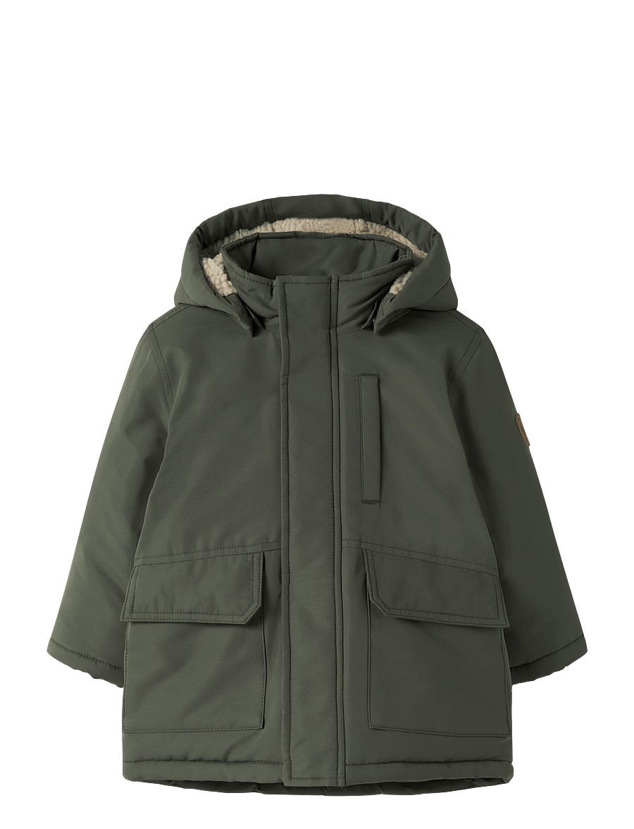 name it - NMMMARLOW PARKA JACKET TB - dunjakker - deep depths - 0