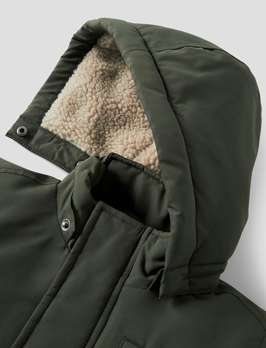 name it - NMMMARLOW PARKA JACKET TB - dunjakker - deep depths - 3