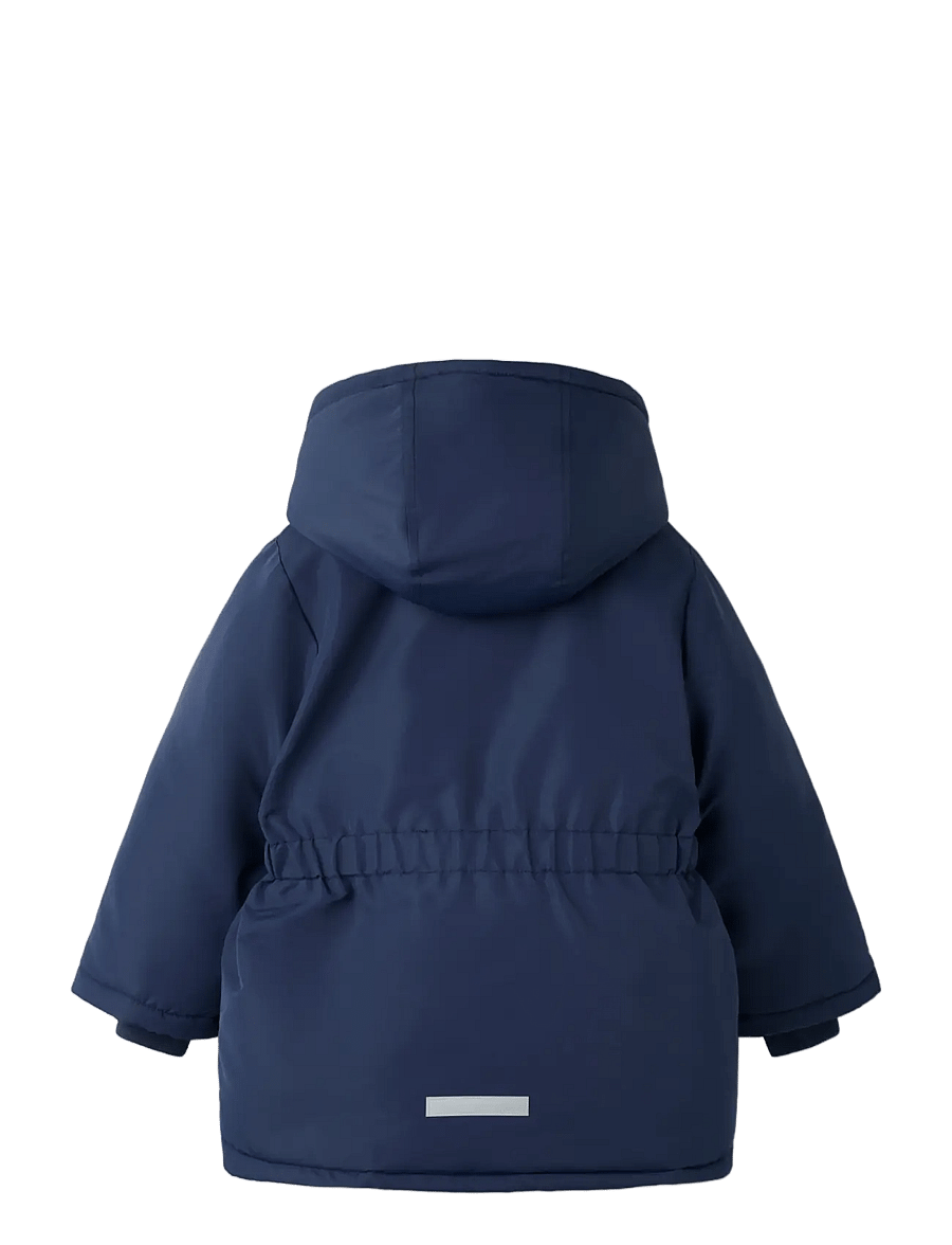 name it - NMFMARLOW PARKA JACKET TB - soojad ja polsterdatud - navy blazer - 1