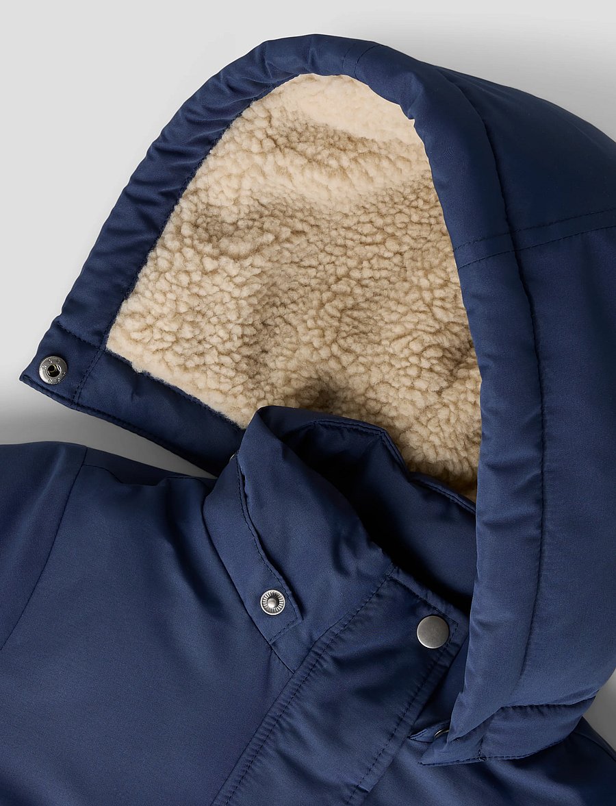 name it - NMFMARLOW PARKA JACKET TB - soojad ja polsterdatud - navy blazer - 3