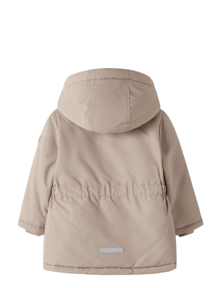 name it - NMFMARLOW PARKA JACKET TB - dunjackor & fodrade jackor - silver mink - 1