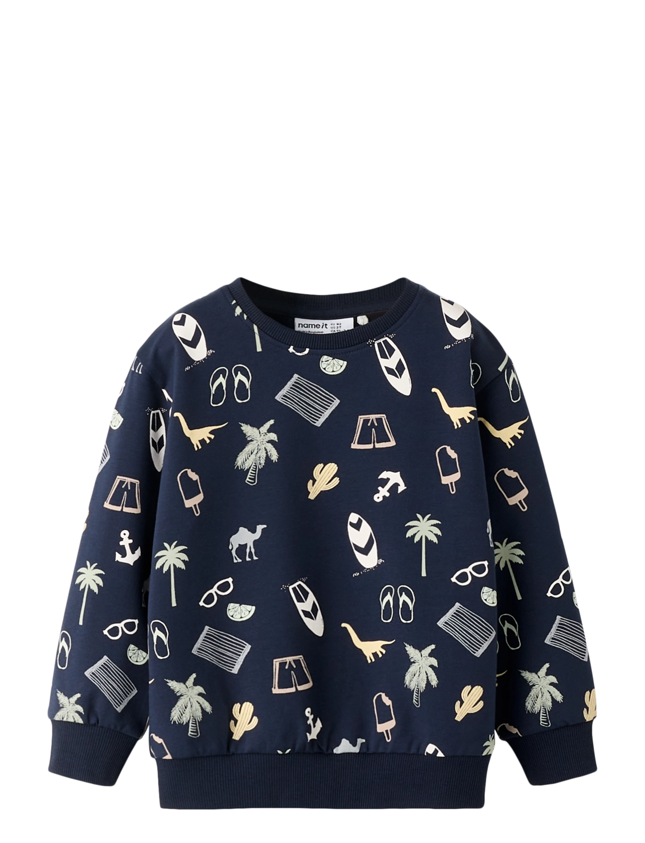 name it NMMPJEROME NREG SWEAT UNB - Inspiration - NAVY BLAZER / navy