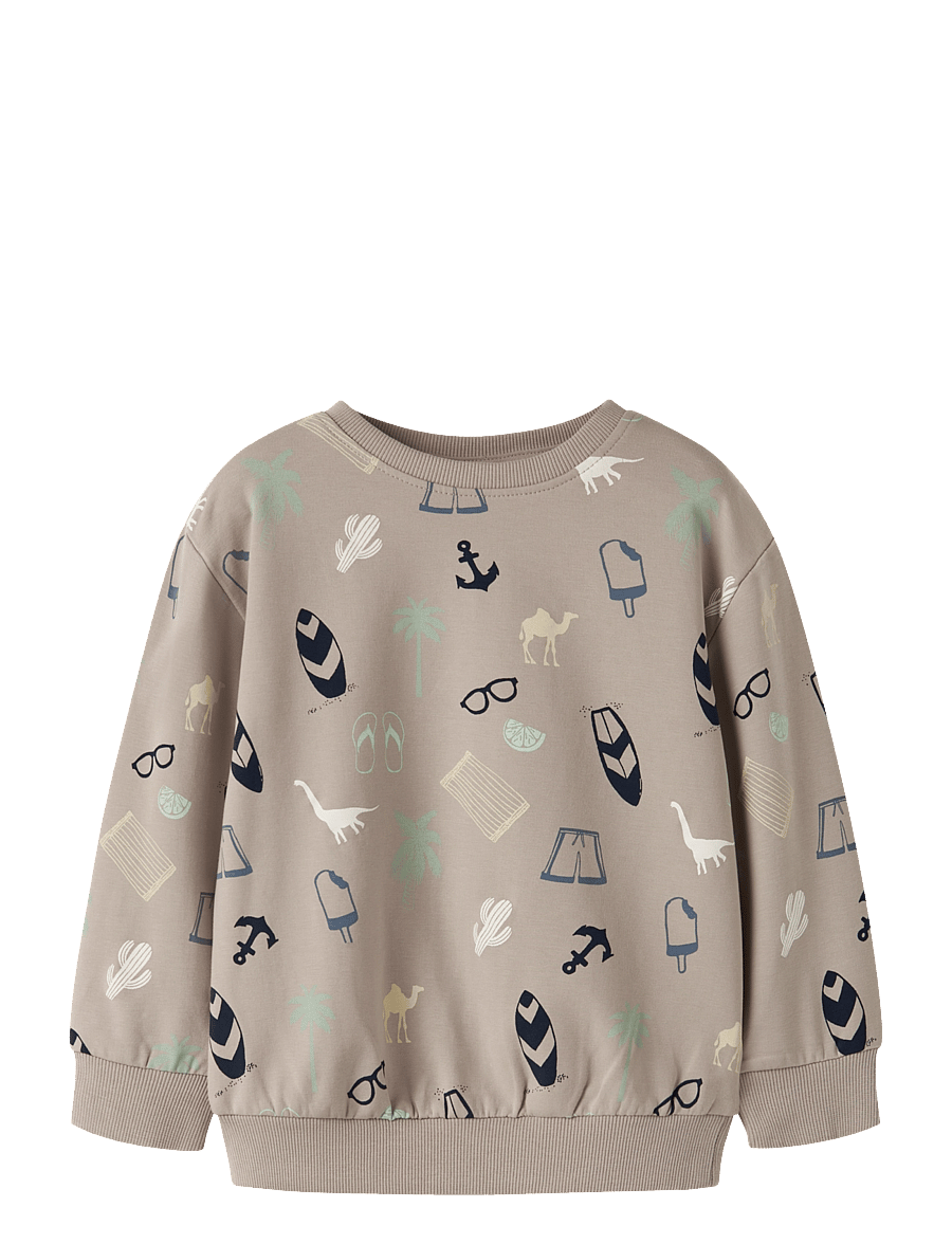 name it - NMMPJEROME NREG SWEAT UNB - sweatshirts - pure cashmere - 0
