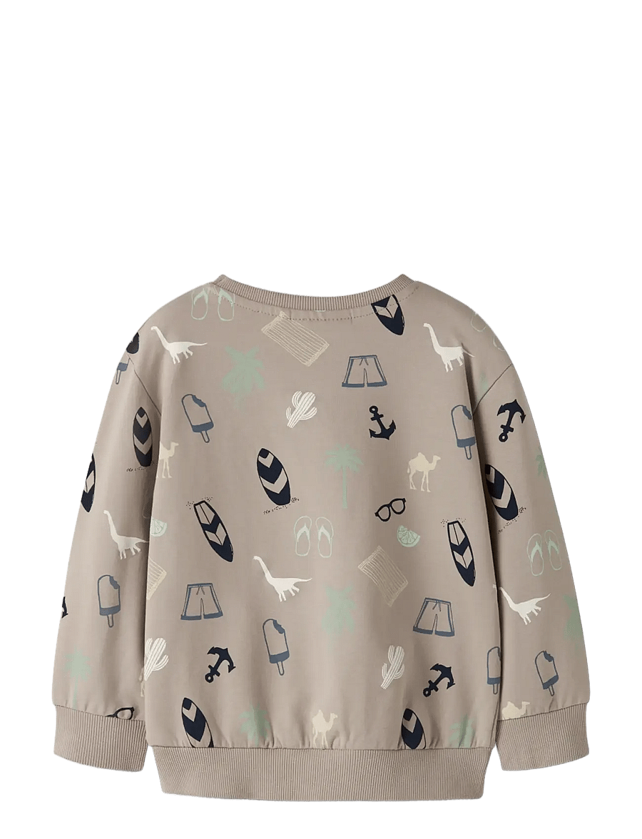 name it - NMMPJEROME NREG SWEAT UNB - sweatshirts - pure cashmere - 1