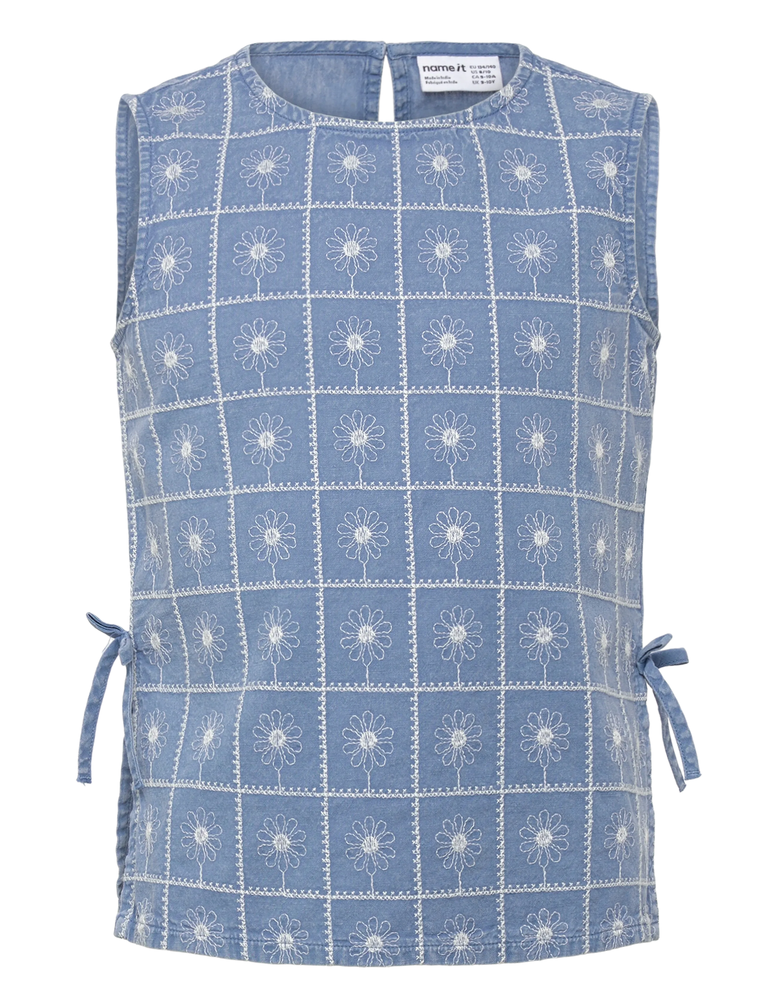 name it NKFHERTA SL TOP - Clothing - FADED DENIM / blue
