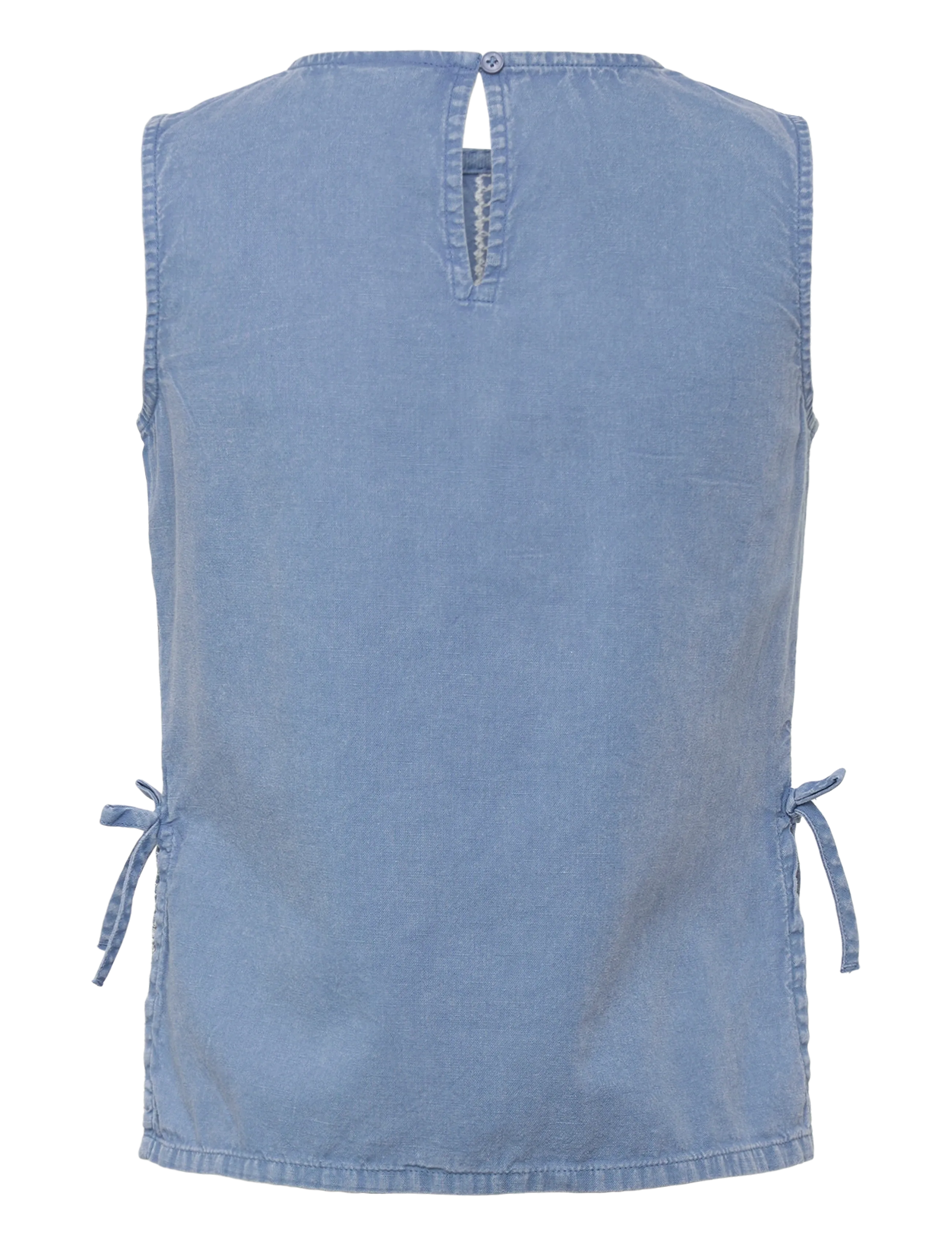 name it - NKFHERTA SL TOP - sommerschnäppchen - faded denim - 1