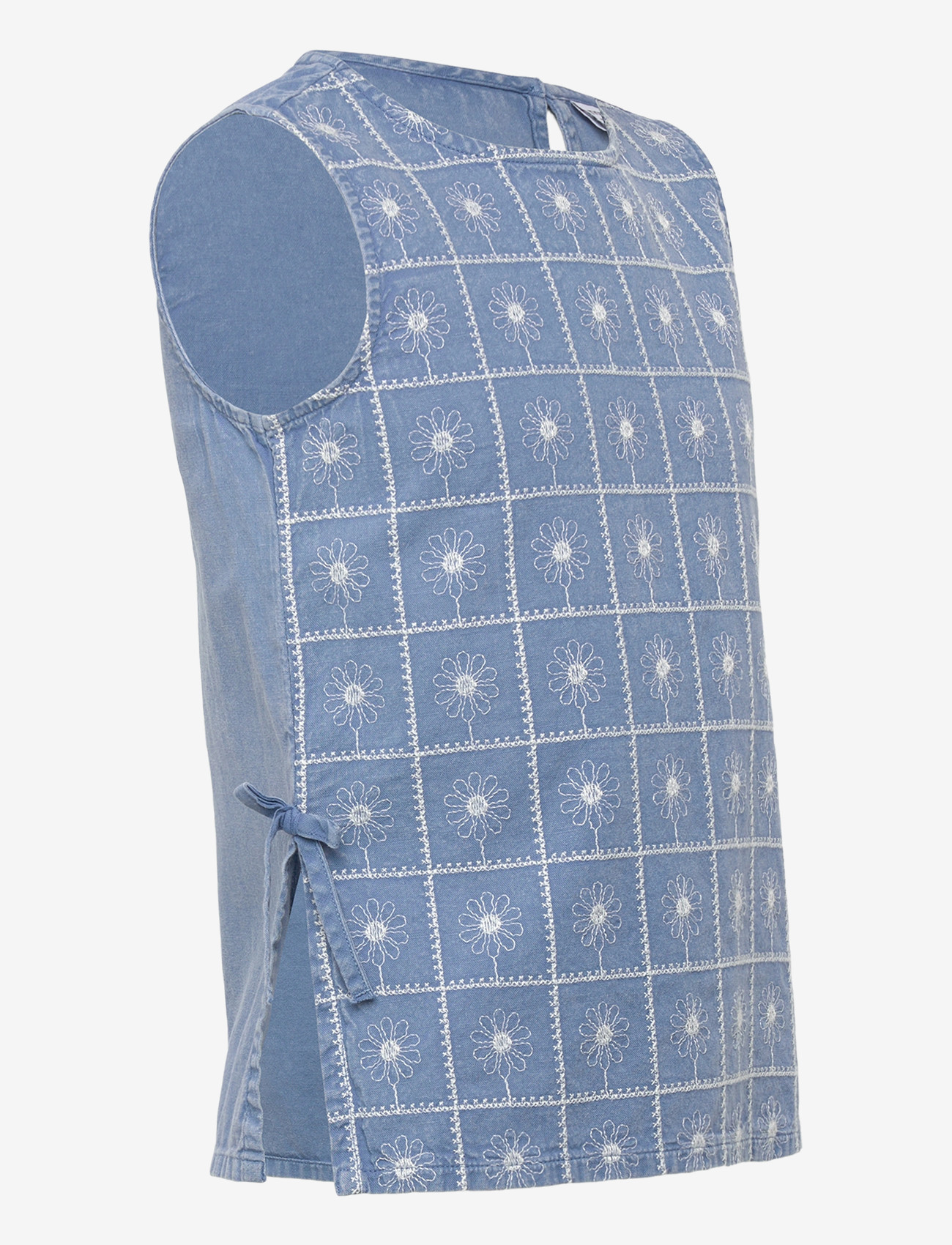 name it - NKFHERTA SL TOP - sommerschnäppchen - faded denim - 2