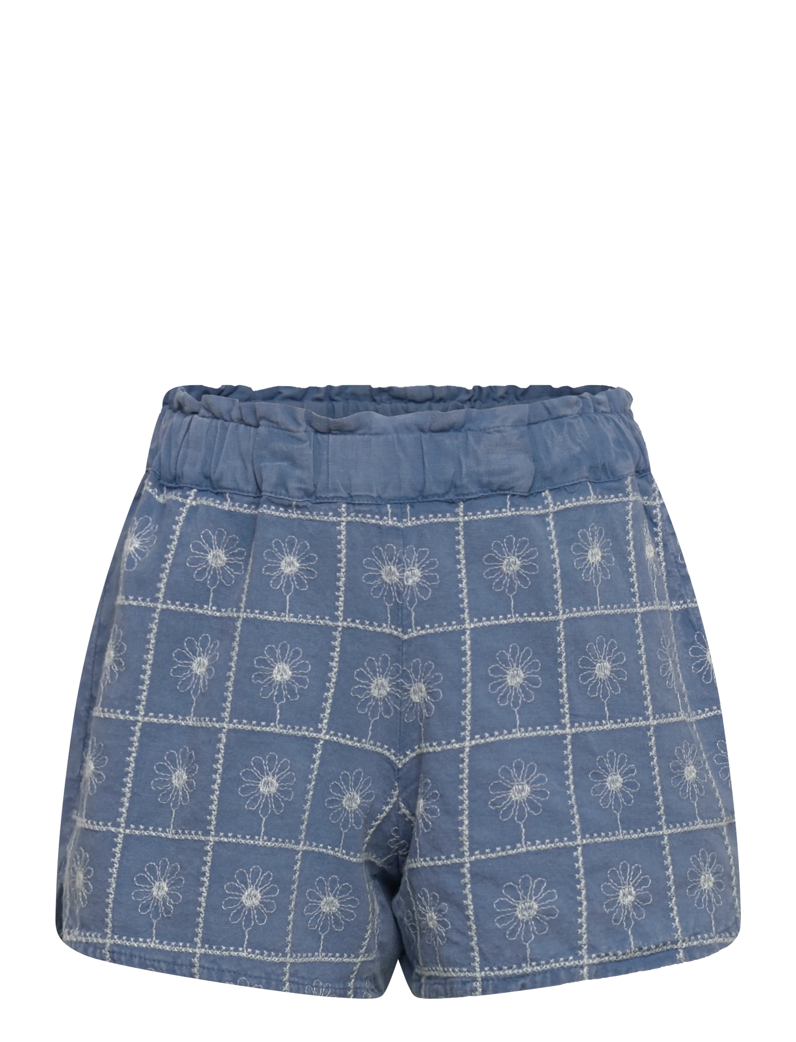 name it NKFHERTA SHORTS - Riided - FADED DENIM / blue
