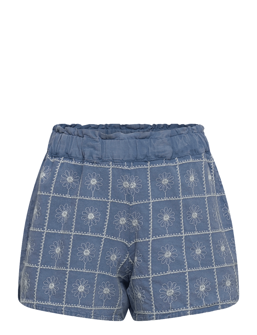 name it - NKFHERTA SHORTS - casual shorts - faded denim - 0
