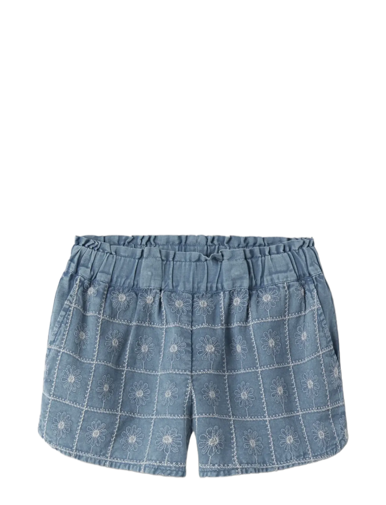 name it - NKFHERTA SHORTS - rennot shortsit - faded denim - 2