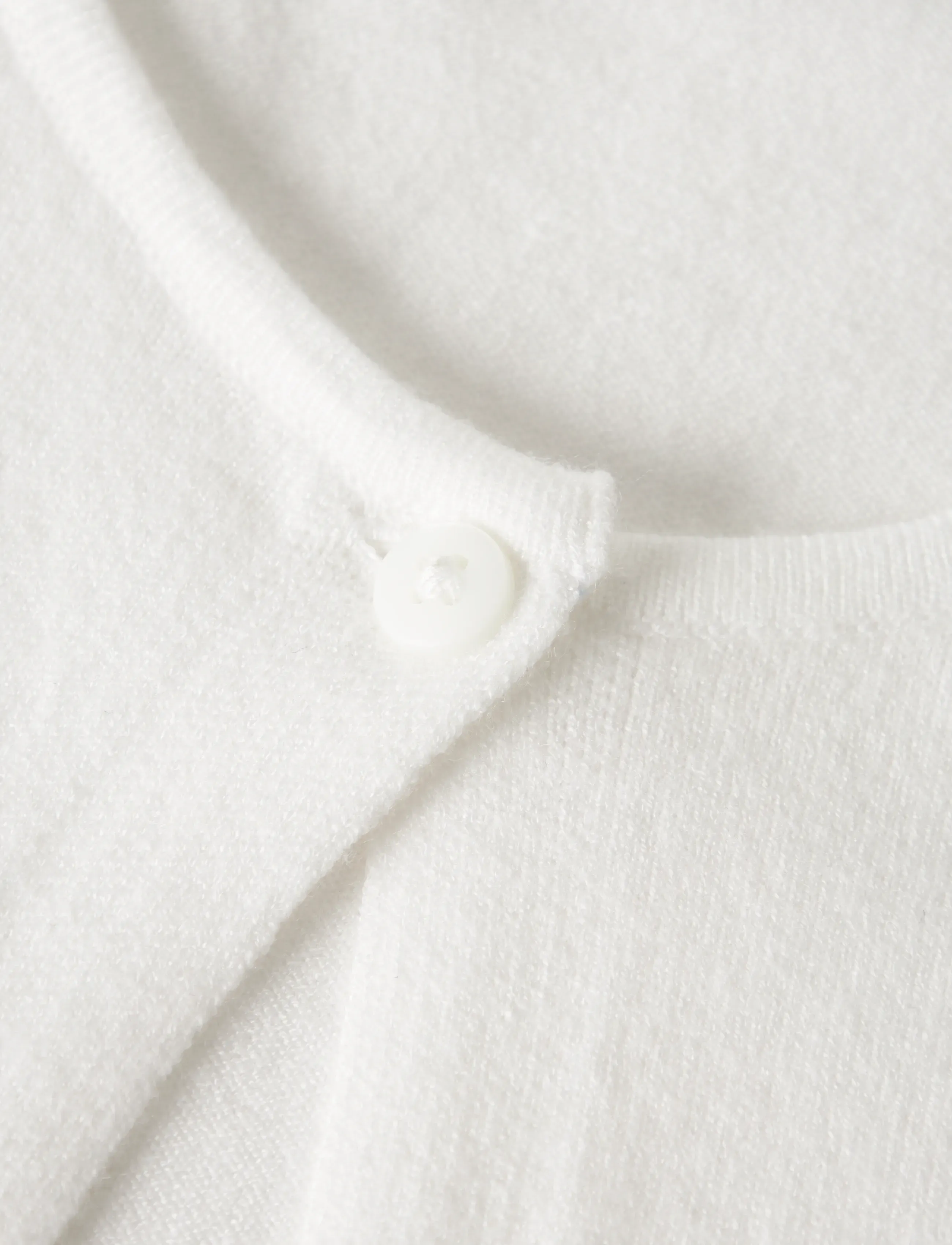 name it - NKFHINGA SS KNIT CARD - kardiganid - bright white - 2