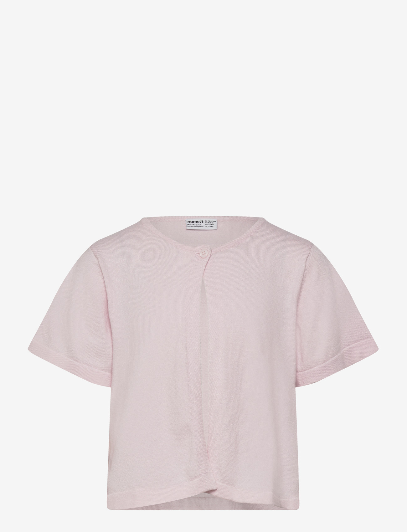name it - NKFHINGA SS KNIT CARD - cardigans - cradle pink - 0