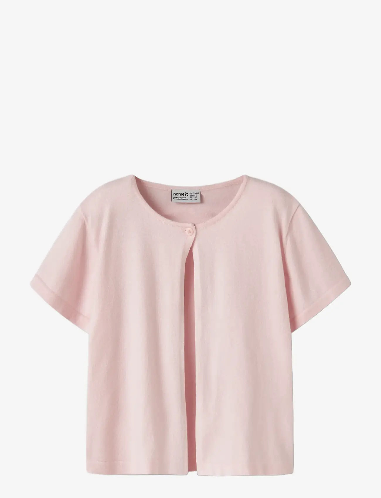 name it - NKFHINGA SS KNIT CARD - cardigans - cradle pink - 2