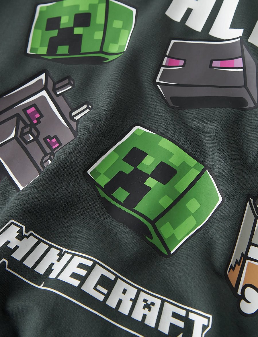 name it - NKMJET MINECRAFT NREG SWEAT UNB BFU - sweatshirts - urban chic - 3