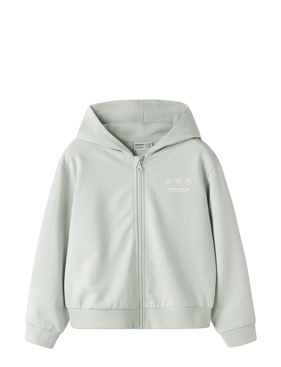 name it - NKFHARHOKO LS NREG SWEAT CARD WH UNB - dressipluusid - pale aqua - 2