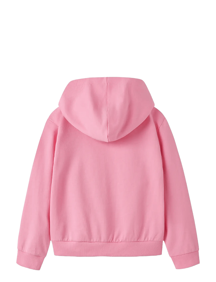 name it - NKFHARHOKO LS NREG SWEAT CARD WH UNB - dressipluusid - pink drink - 1