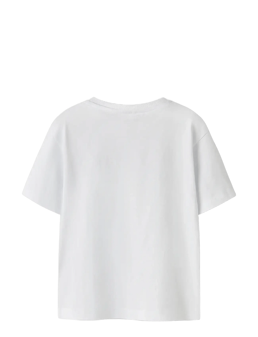 name it - NMMJAYDE SS NREG TOP BOX - kurzärmelige - bright white - 1